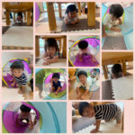 1歳児…トンネル遊び