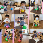 1歳児…ボール遊び