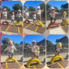 1歳児…タイヤ遊び