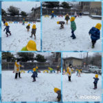 ２歳児…雪遊び