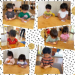 ２歳児…折り紙