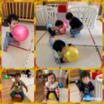 0歳児…ボール遊び、マグネット