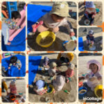 0歳児…砂遊び、ボール遊び