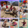0歳児…砂遊び、しっぽ取り