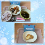 今日の給食とおやつ