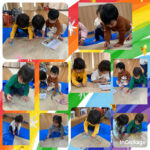 一歳児…お絵描き