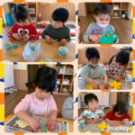 2歳児…たんぽぽ製作