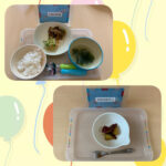 今日の給食とおやつ