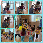 二歳児…高台ジャンプ、風船バレー