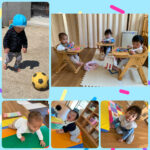 0、1歳児…ボール、マット、洗濯バサミ