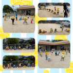 2歳児…タイヤ跳び