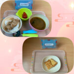 今日の給食とおやつ