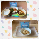 今日の給食とおやつ