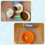 今日の給食とおやつ