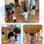1歳児…リズム体操、室内アスレチック