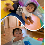 0歳児…室内遊び、砂遊び