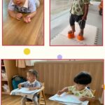 1歳児…トンネル、パカポコ、お絵描き