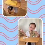 1歳児…粘土、洗濯バサミ