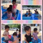 2歳児…プール、粘土