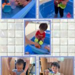 1歳児…プール、スプーン遊び