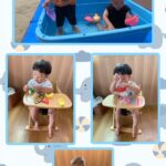 1歳児…プール、知育活動