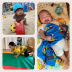 0歳児…タイヤ、マット