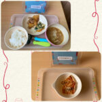 今日の給食とおやつ
