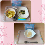 今日の給食とおやつ