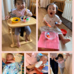 0歳児…室内運動、スプーン遊び