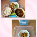 今日の給食とおやつ