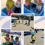 1歳児…ボール、プール、給食