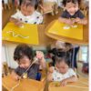 0、1歳児…粘土、紐通し