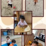 1歳児…かけっこ、プール、紐通し、制作