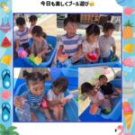 2歳児…コロコロドッヂ、プール、制作