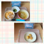 今日の給食とおやつ
