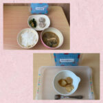 今日の給食とおやつ