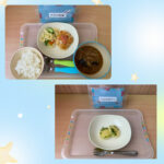 今日の給食とおやつ
