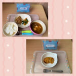 今日の給食とおやつ