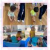 1歳児…リズム活動、水遊び、はさみ、パズル