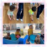 1歳児…リズム活動、水遊び、はさみ、パズル