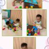 0歳児…ブロック、平均台、知育活動