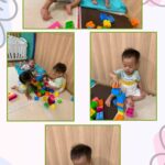 0歳児…ブロック、平均台、知育活動