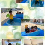 プール、おやつ、制作、パズル