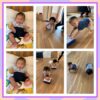 0、1歳児…牛乳パックレース、水遊び、知育活動