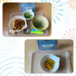 今日の給食とおやつ