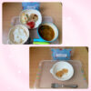 今日の給食とおやつ