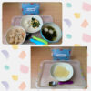 今日の給食とおやつ