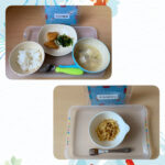 今日の給食とおやつ