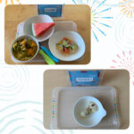 今日の給食とおやつ