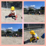 2歳児…リズム体操、散歩、壁面制作、数、パズル